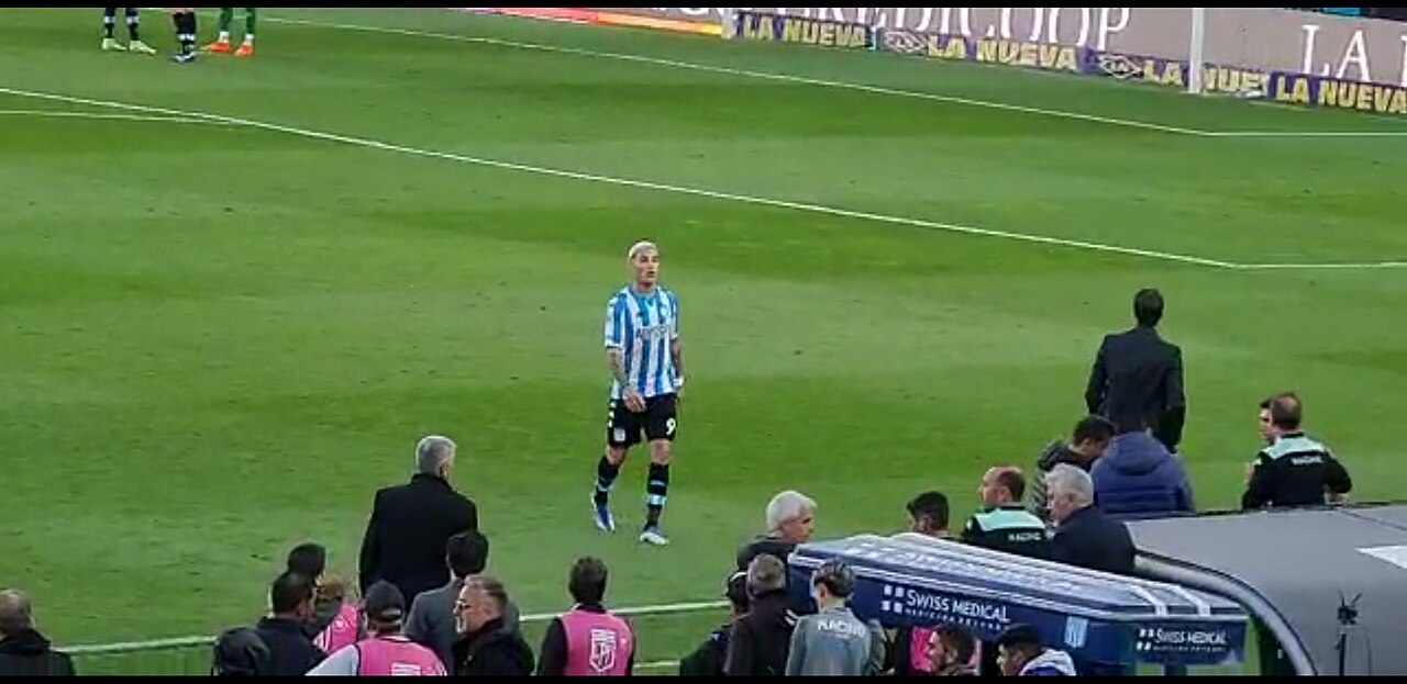 Liga Profesional argentina, Racing Club ante River Plate, 2022 · Foto de archivo · Wikimedia Commons